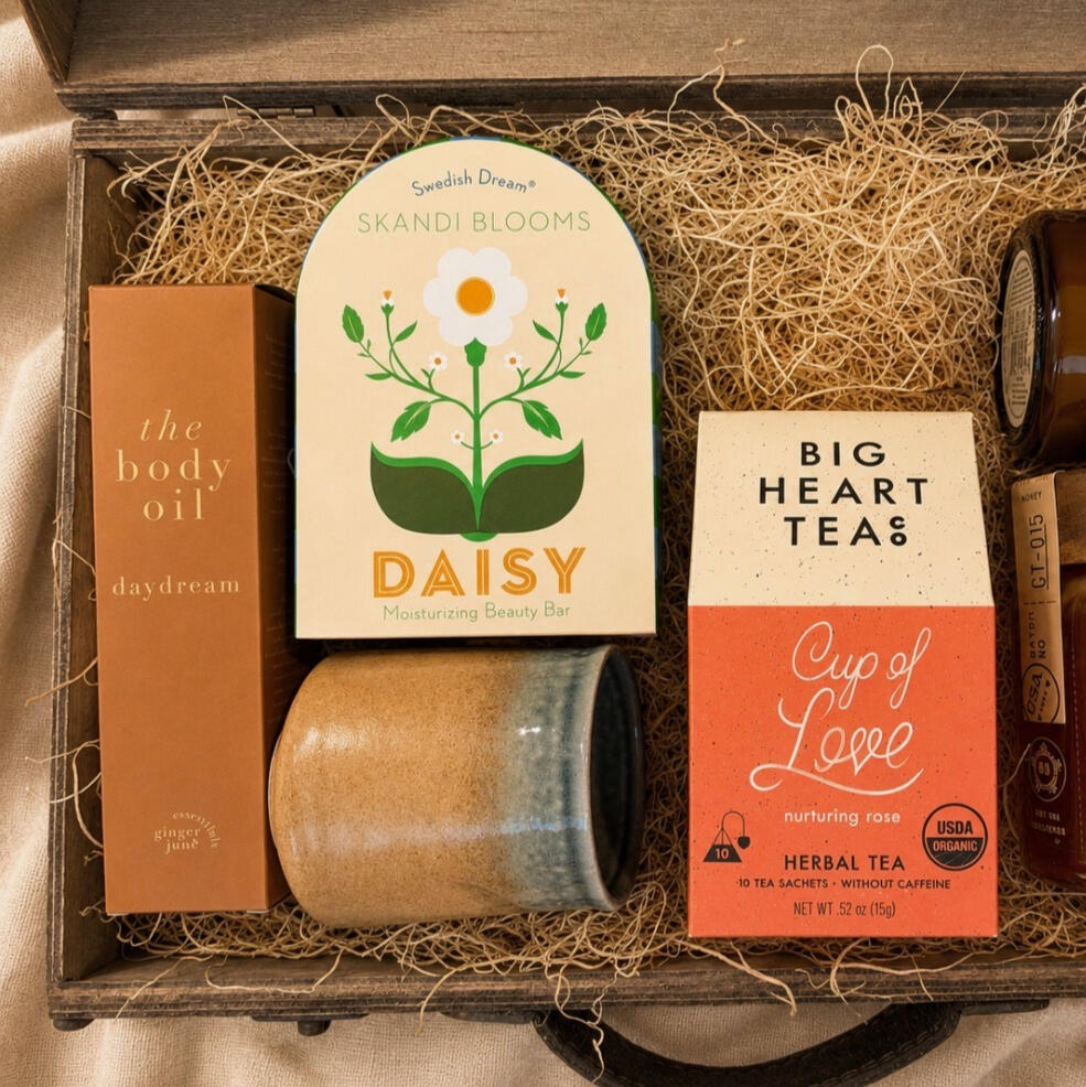 Curated artisan gift box